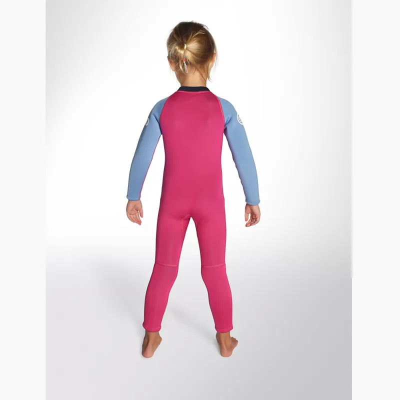 C-Skins C-Kid Baby Steamer Wetsuit Magenta/Powder Blue-3